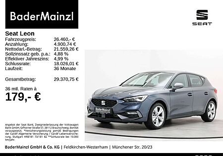 Seat Leon 1.5 eTSI DSG FR Navi Kam. SHZ Matrix ACC