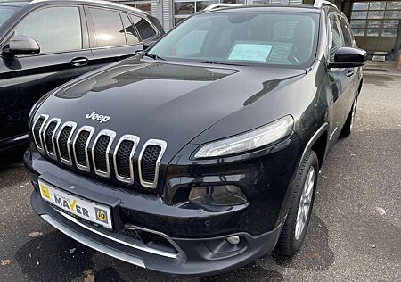 Jeep Cherokee Limited 4WD, Leder schwarz, Klimaautomatik, Navi