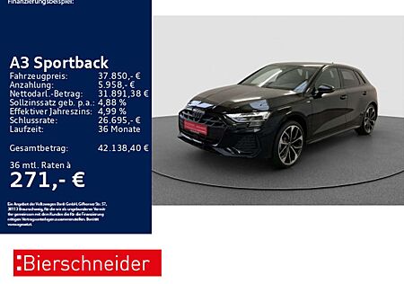 Audi A3 35 TFSI S-Line 19 AHK LED CAM ACC