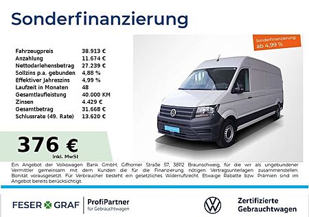 VW Crafter Volkswagen 2.0TDI Kasten LR Hochdach Rückfahrkamera / Kliman