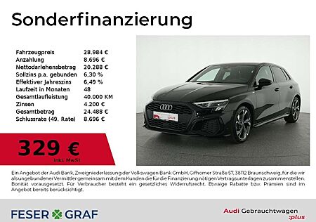 Audi A3 35 TFSI S tronic S Line Int Leder,Navi,LED,Kamera