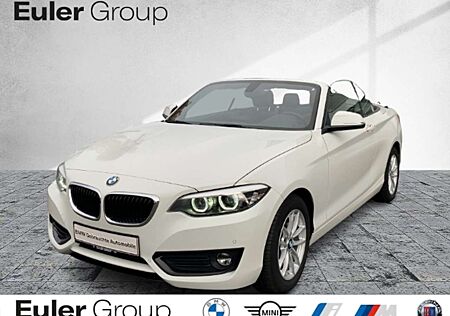 BMW 218 i Cabrio LED DAB SHZ Keyless Verkehrszeichenerk. T