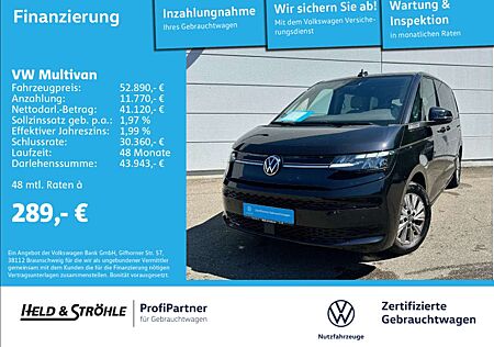 VW T7 Multivan Volkswagen Life 2.0 TDI DSG LED KAM LEDER E-KLAPPE