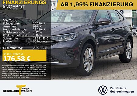 VW Taigo Volkswagen 1.5 TSI DSG LIFE LM17 NAVI CLIMATRONIC SIT