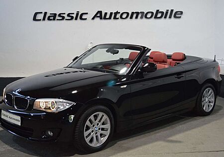 BMW 118 i Cabrio *Vollleder in rot*Klima*Tempomat*