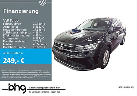 VW Taigo Volkswagen 1.0 TSI OPF Life
