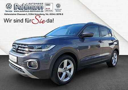 VW T-Cross Volkswagen STYLE 1.0 TSI DSG+AHK+NAVI+BLINDSPOT LED
