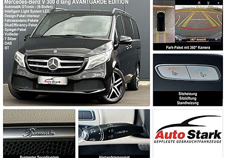 Mercedes-Benz V 300 d lang°Avantgarde°7 Sitzer°ILS°360Kamera°Burmester