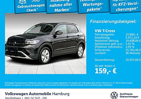 VW T-Cross Volkswagen 1.0 TSI Life DSG LED Keyless CarPlay ACC