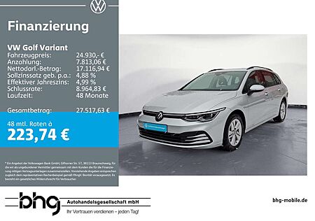 VW Golf Variant Volkswagen 1.5 TSI OPF Life Klima Navi Kamera