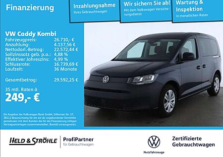 VW Caddy Volkswagen 2.0 TDI NAVI-VORB. RFK SHZ VIRTUAL