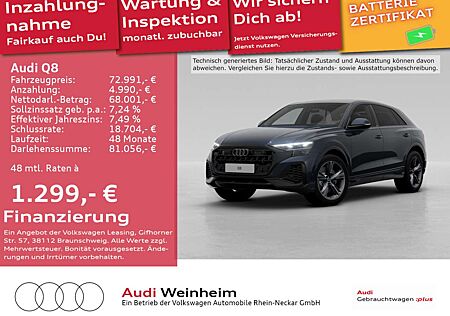 Audi Q8 55 TFSIe Black-Paket Headup UPE 113.835€