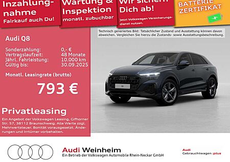 Audi Q8 55 TFSIe Black-Paket Headup UPE 113.835€