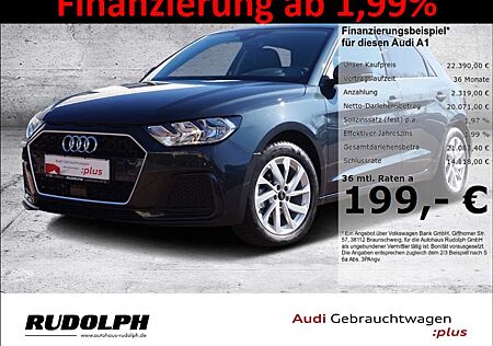 Audi A1 Sportback advanced 25 TFSI S-tronic PDC SHZ CarPla