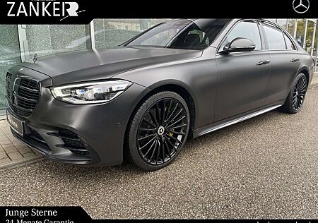 Mercedes-Benz S 400 d 4MATIC Limousine Burmester4D+Standhz+TV+designo+BLACK+