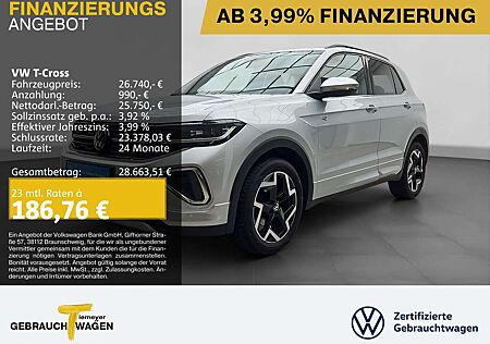 VW T-Cross Volkswagen 1.5 TSI DSG R-LINE LM17 NAVI KAMERA AHK