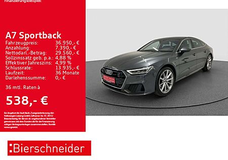 Audi A7 45 TDI qu S-Line 20 PANO ACC LEDER