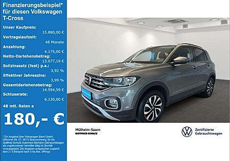 VW T-Cross Volkswagen 1.0 TSI Life LED Navi Leichtmetallräder APP-Connec