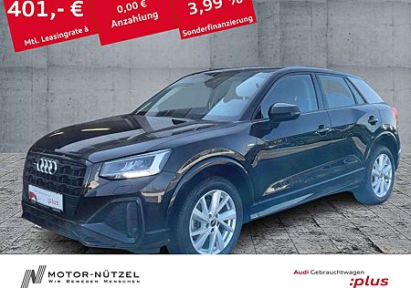 Audi Q2 40 TFSI QU S-TR S-LINE LED+NAVI+RFK+ACC+LEDER