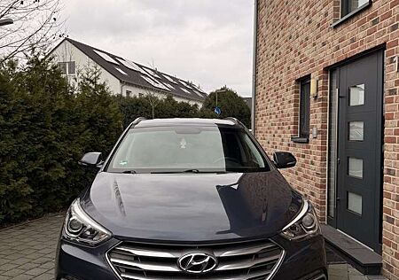 Hyundai Santa Fe blue 2.2 CRDI 4WD Automatik 7-Sitzer Style