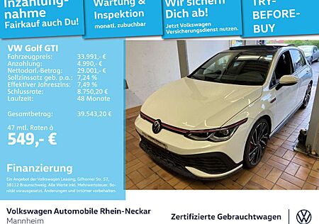 VW Golf GTI Volkswagen 2.0 TSI Clubsport Pano LED DSG Navi uvm