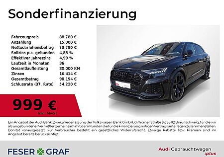 Audi RS Q8 HUD,RS-Sportabgas,Stdhzg,Matrix,AHK,B&O