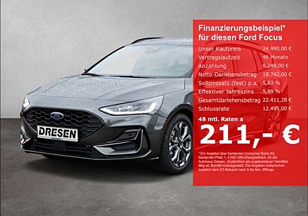 Ford Focus Turnier ST-Line X 125PS Navi Klima Kamera Premium