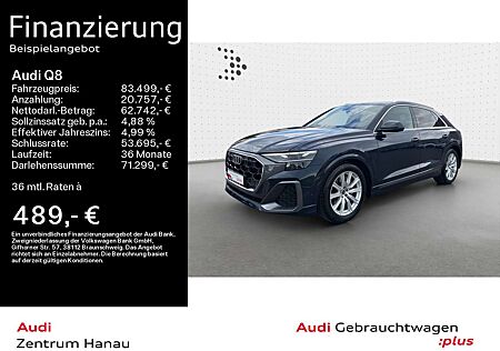 Audi Q8 50 TDI quattro S-LINE*NAVI*HUD*LUFT*AHK*PANO*