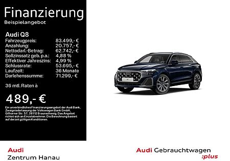 Audi Q8 50 TDI quattro S-LINE*NAVI*HUD*LUFT*AHK*PANO*
