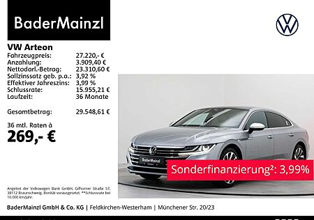 VW Arteon Volkswagen 1.4 eHybrid DSG Stdhz HUD Pano Nappa 360°