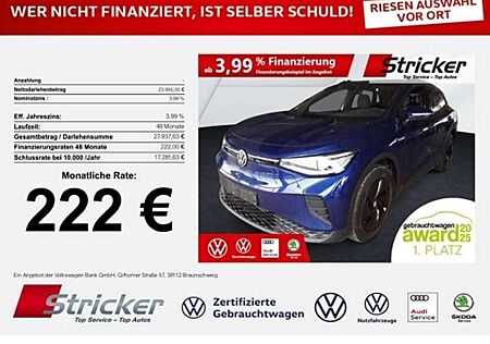 VW ID.4 Volkswagen Pure 109/52 222,-ohne Anzahlung App-Connect Pano