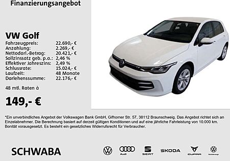 VW Golf Volkswagen VIII Life 1.5 TSI *ACC*VIRTUAL*LED*LANE*16*