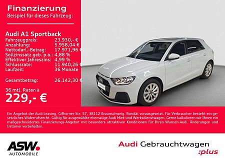 Audi A1 advanced 25TFSI Connect SHZ PDC VC