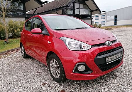 Hyundai i10 1.0 Klima,Sitz+Lenkr.heiz.,BC,BT,Temp,1.Hand
