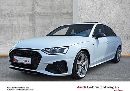 Audi A4 Limousine 40 TFSI S line GSD LEDER AHK 19"
