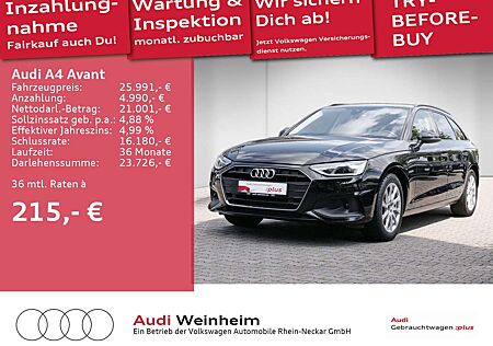 Audi A4 35 TFSI S-tronic LED Navi Klima Einpark