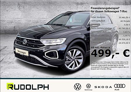 VW T-Roc gebraucht kaufen VW T-Roc Volkswagen 2.0 TDI GOAL 7-Gang- DSG LED BT Navi AHK PDC SHZ A