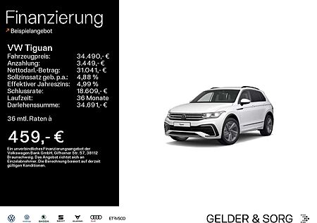 VW Tiguan Volkswagen R-Line 2.0 TDI RFK*Navi*ACC*AHK*Digital