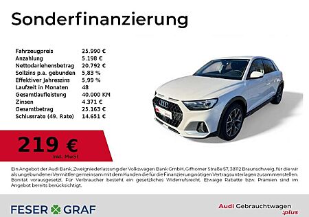 Audi A1 allstreet 30 TFSI S tronic LED+/Comfort-Key/SHZ/CA