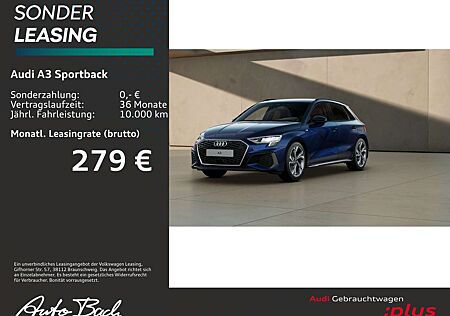 Audi A3 S line 30TFSI Stronic Navi virtual
