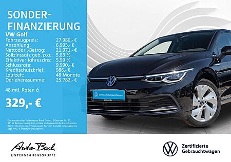 VW Golf Volkswagen VIII 1.5 TSI "Style" DSG Navi LED Digital C