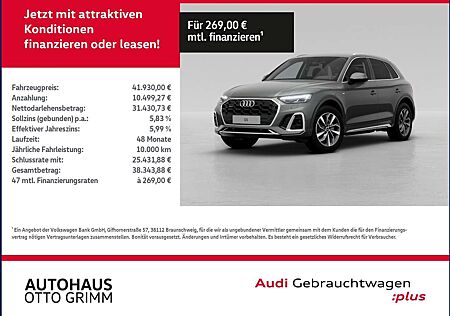 Audi Q5 40 TDI quattro S line KLIMA NAVI LEDER ALU