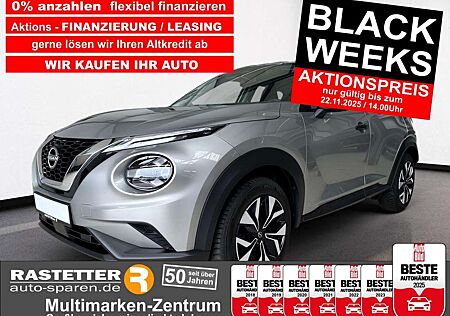 Nissan Juke acenta Navi+Komfort+Kamera+Sitzhzg+Klimaaut+LED+Te