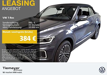 VW T-Roc Volkswagen Cabrio1.5 TSI DSG STYLE UPE57 LM19 LEDER S