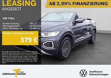 VW T-Roc Volkswagen Cabrio 1.5 TSI DSG STYLE UPE57 LM19 LEDER