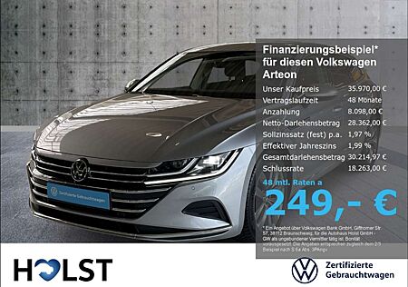 VW Arteon Volkswagen Shooting Brake 2.0TDI DSG Elegance AHK Navi GJR