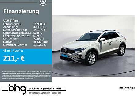 VW T-Roc Volkswagen Life 1.0 l TSI OPF