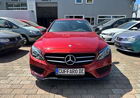 Mercedes-Benz C 250 AMG line BlueTEd Sportpaket HUD Navi Leder Memory