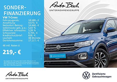 VW T-Cross Volkswagen 1.0 TSI "ACTIVE" Navi ACC Digital Cockpi