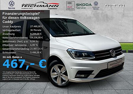VW Caddy Volkswagen Comfortline 2.0 TDI DSG AHK SD-Heizung EU6d